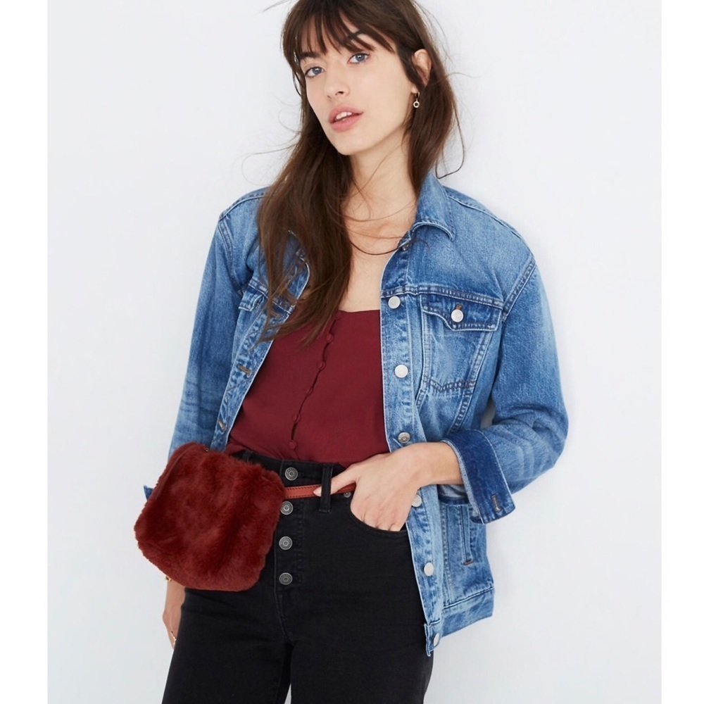 Madewell the simple pouch belt bag canterb…